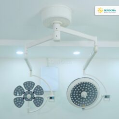 Đèn phẫu thuật Full Led bóng đôi Petal/LED700 treo trần 9 13