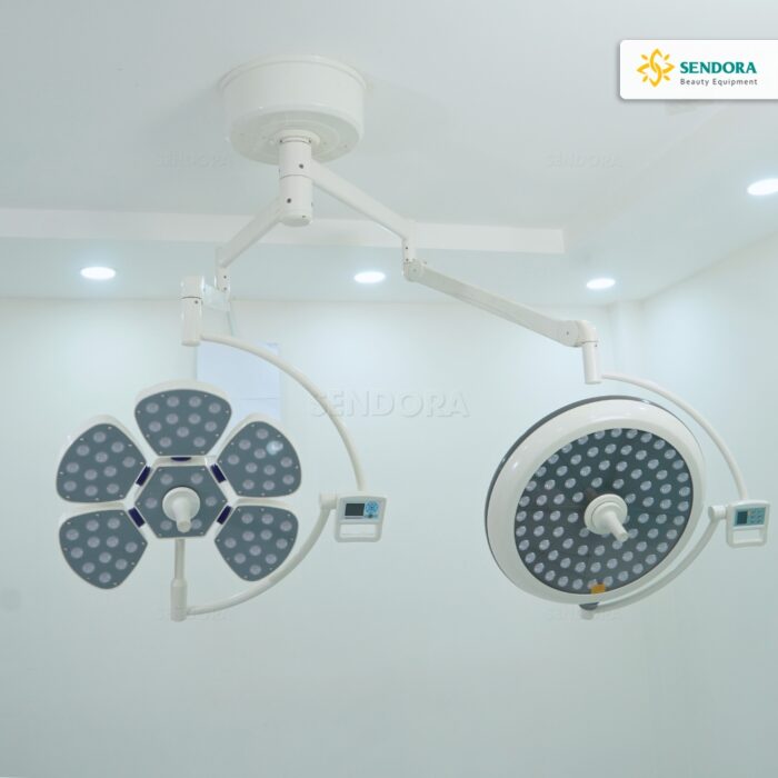 Đèn phẫu thuật Full Led bóng đôi Petal/LED700 treo trần