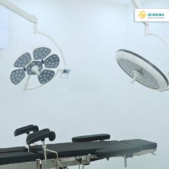 Đèn phẫu thuật Full Led bóng đôi Petal/LED700 treo trần 7 Đèn phẫu thuật Full Led bóng đôi Petal/LED700 treo trần