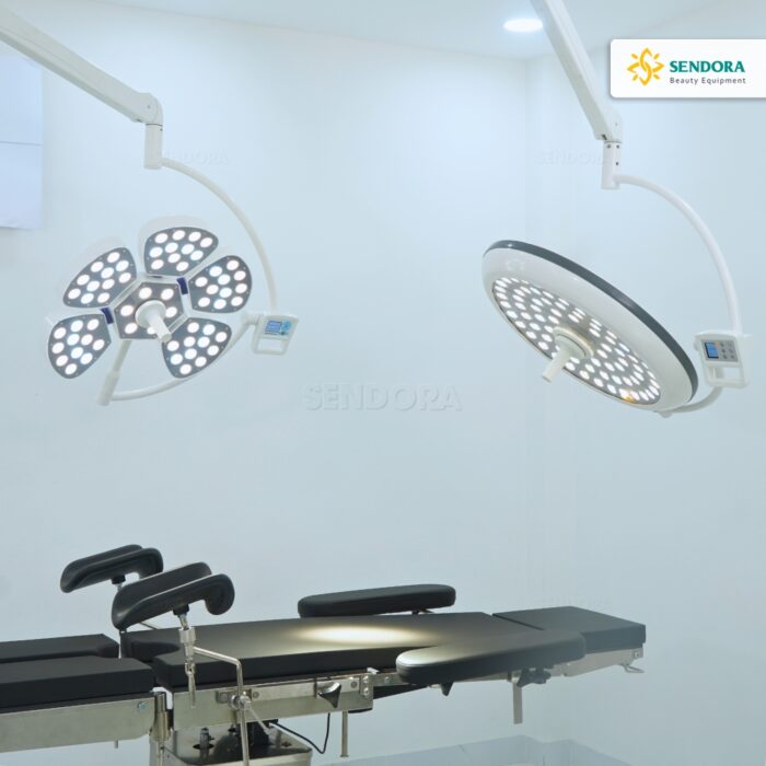 Đèn phẫu thuật Full Led bóng đôi Petal/LED700 treo trần