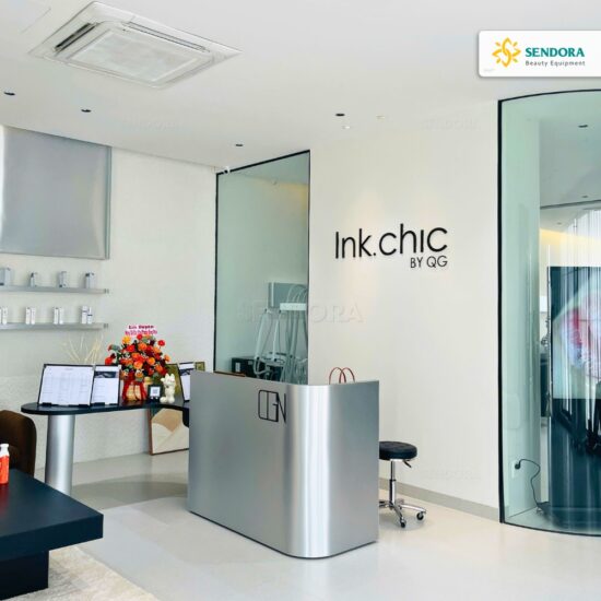 Sendora bàn giao trọn bộ thiết bị công nghệ cao cho Ink.chic BY QC – Biên Hòa