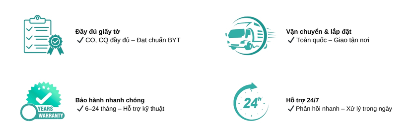 Sendora - Thiết bị thẩm mỹ y khoa 2 Sản phẩm nhập khẩu, CO, CQ, vận chuyển toàn quốc