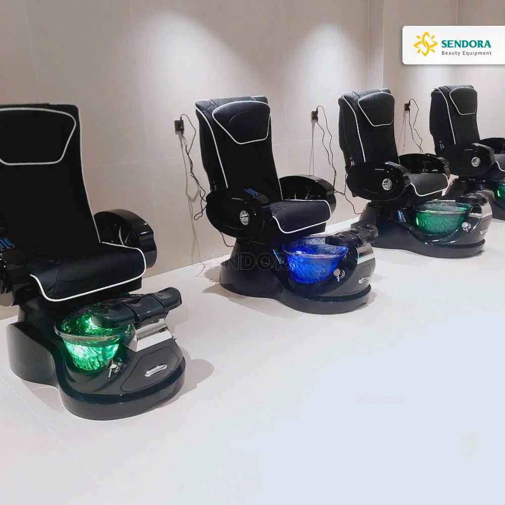 Bàn giao 8 ghế nail massage Pedicure cho Annesthetic