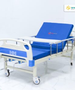 Giường bệnh nhân đa năng 2 tay quay HM-C2 10 Giường bệnh nhân đa năng cơ 2 tay quay HM-C2