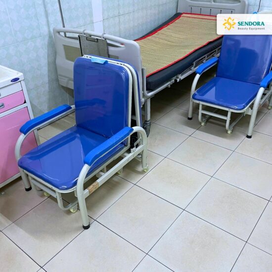 Ghế giường bệnh viện gấp gọn