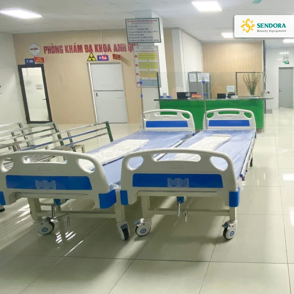 Giường bệnh nhân đa năng cơ 1 tay quay HM-C1