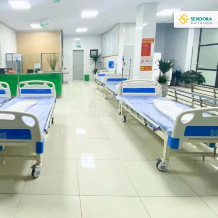 Giường bệnh nhân đa năng cơ 1 tay quay HM-C1