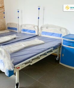 Giường bệnh nhân đa năng 1 tay quay HM-C1 13 Giường bệnh nhân đa năng cơ 1 tay quay HM-C1