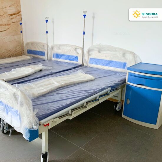 Giường bệnh nhân đa năng cơ 1 tay quay HM-C1