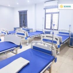 Giường bệnh nhân đa năng cơ 1 tay quay HM-C1