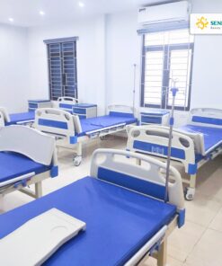 Giường bệnh nhân đa năng 1 tay quay HM-C1 12 Giường bệnh nhân đa năng cơ 1 tay quay HM-C1