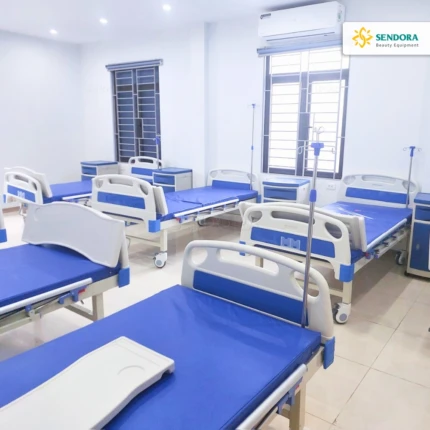 Giường bệnh nhân đa năng cơ 1 tay quay HM-C1