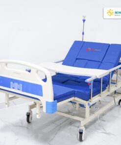 Giường bệnh nhân đa năng 4 tay quay Humed HM-C4 10 Giường bệnh nhân đa năng 4 tay quay Humed HM-C4