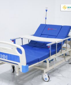 Giường bệnh nhân đa năng 4 tay quay Humed HM-C4 12 Giường bệnh nhân đa năng 4 tay quay Humed HM-C4