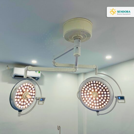 Bàn giao & lắp đặt đèn mổ LED 700/500 và bàn mổ cơ SB-801 tại TP.HCM