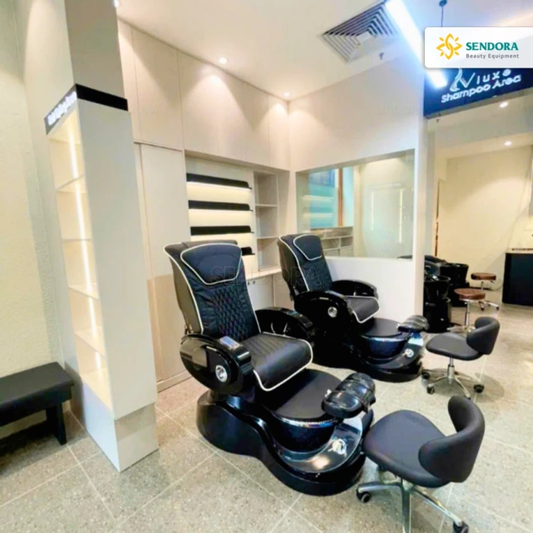 Bàn Giao Ghế Nail Pedicure Massage – Đẳng Cấp Không Gian Làm Đẹp Chuyên Nghiệp