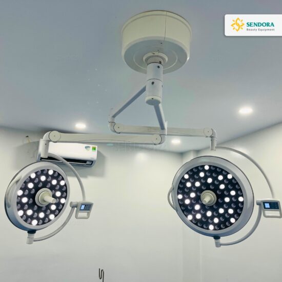 Bàn giao & lắp đặt đèn mổ LED 700/500 và bàn mổ cơ SB-801 tại TP.HCM