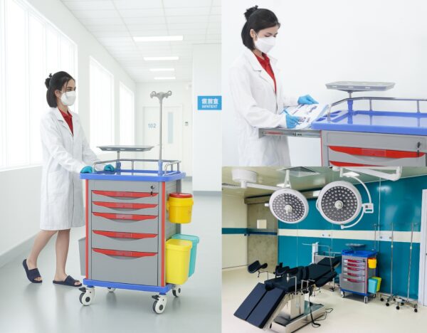 5 Lý do bệnh viện nên đầu tư xe đẩy tiêm thuốc chuyên dụng