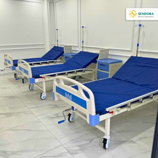 Bàn giao giường y bệnh nhân 1 tay quay cho bệnh viện (2)
