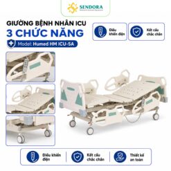 Giường bệnh nhân ICU 3 chức năng Humed HM ICU-5A