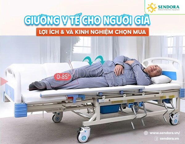 Setup thi công phòng phẫu thuật thẩm mỹ chuyên nghiệp tại Cần Thơ 26 Giường y tế cho người già