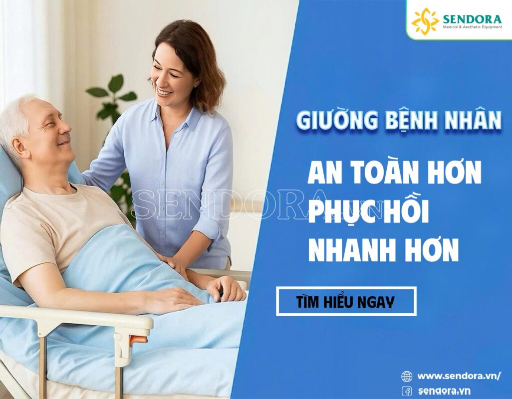 Giường bệnh nhân hỗ trợ điều dưỡng