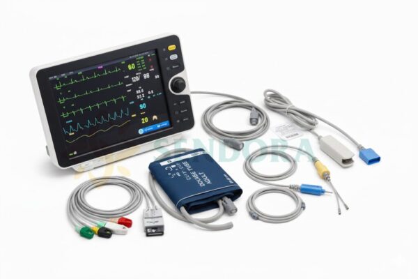 Monitor theo dõi bệnh nhân YK-8000B và phụ kiện đi kèm