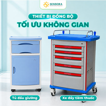 Tủ đầu giường bệnh nhân