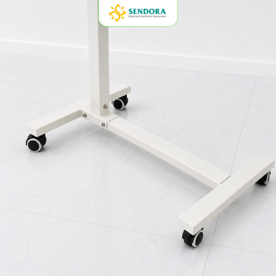 Bánh xe bàn ăn bệnh nhân kèm giường