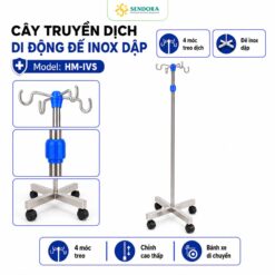 Cây truyền dịch di dộng đế nox dập HM-IVS