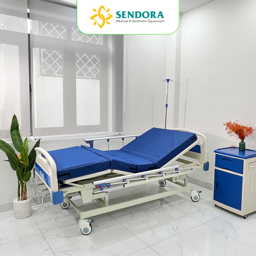 Giường y tế 3 chức năng chỉnh cơ HM-MB03 chính hãng | Made in Viet Nam 2 Giường y tế 3 chức năng