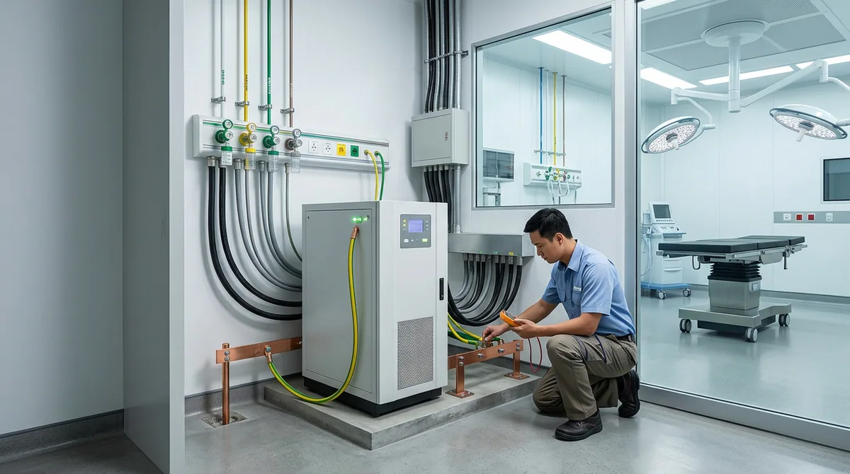 Dự toán chi phí phòng mổ thẩm mỹ: Cách xử lý lỗi đội vốn 14 dự toán chi phí phòng mổ thẩm mỹ - 3. Bỏ qua yêu cầu kỹ thuật cơ điện và nguồn khí y tế: Để đối chiếu sâu hơn với nội dung 3.