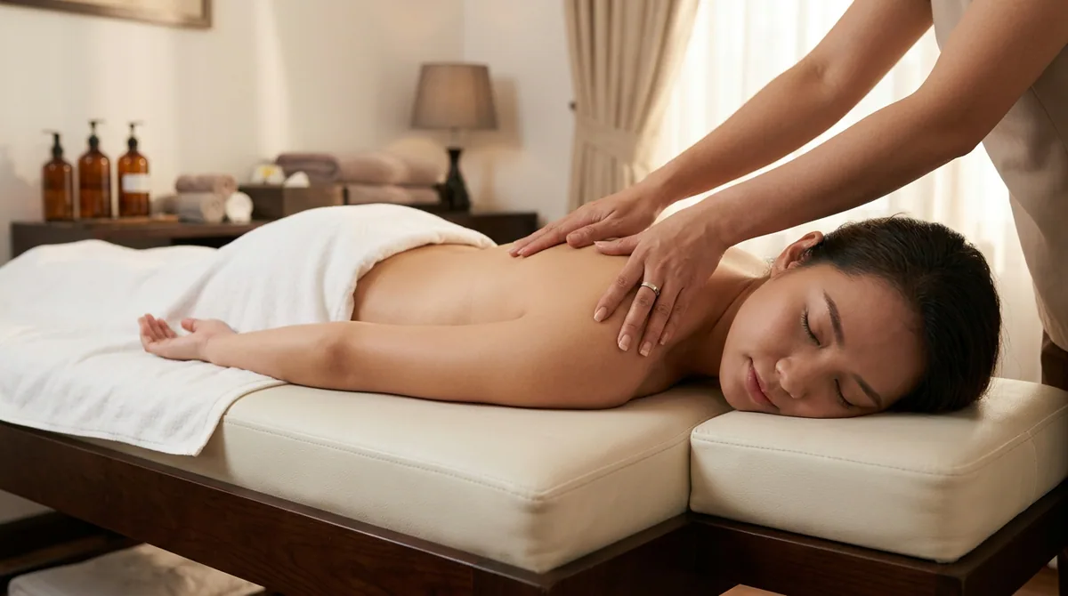 kinh nghiệm mua giường massage - Tại sao chọn đúng giường massage lại quyết định hiệu quả trị liệu?: Giường massage là điểm tiếp xúc trực tiếp và kéo dài nhất của khách hàng trong suốt liệu trình chăm sóc da, body hay phục hồi chức năng.