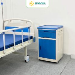 Giường y tế 2 tay quay chỉnh cơ HM-MB02 chính hãng | Made in Viet Nam 9 Lan can Giường y tế 2 tay quay chỉnh cơ HM-MB02-T01 chính hãng | Made in Viet Nam