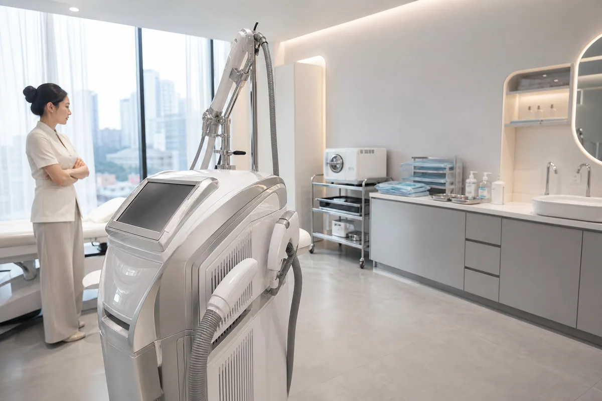 Thiết bị phòng khám thẩm mỹ chuẩn Bộ Y tế: Tiêu chuẩn và cách chọn 19 thiết bị phòng khám thẩm mỹ chuẩn bộ - Sai lầm thường gặp khi chọn mua thiết bị: Trong thực tế, phần sai lầm thường gặp khi chọn mua thiết bị sẽ dễ áp dụng hơn khi được xem cùng thông tin về tiêu chuẩn chọn máy hấp tiệt trùng chuẩn xác cho phòng , đặc biệt ở bước đánh giá các yếu tố liên quan.