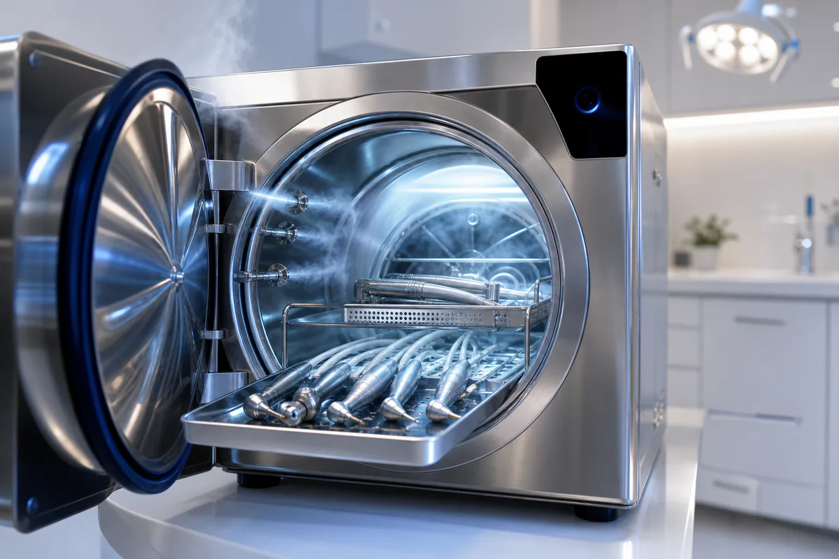 Tiêu chuẩn chọn máy hấp tiệt trùng chuẩn xác cho phòng khám 7 tiêu chuẩn chọn máy hấp tiệt trùng - 1. Phân loại theo chu trình vô trùng (EN 13060): Ngoài việc nắm rõ 1.