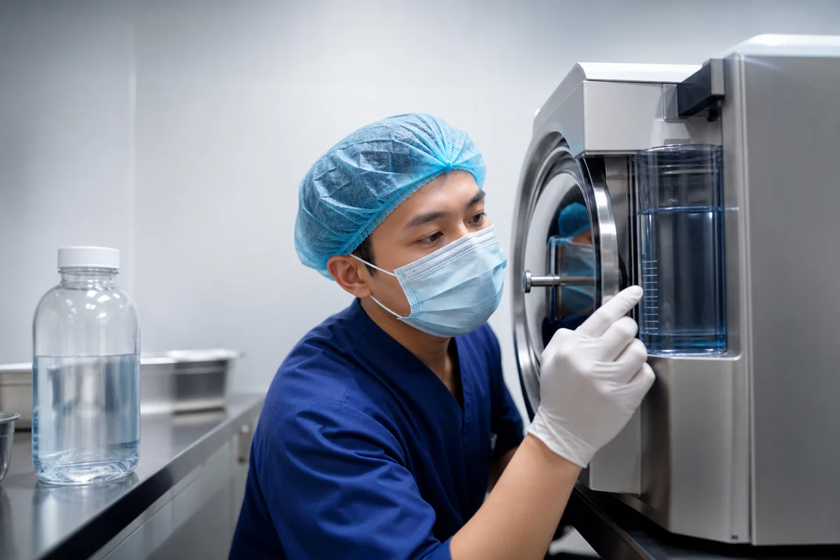 Tiêu chuẩn chọn máy hấp tiệt trùng chuẩn xác cho phòng khám 10 tiêu chuẩn chọn máy hấp tiệt trùng - Hệ thống quản lý nước và cảm biến bảo vệ: Bạn cũng có thể tham khảo bài phân tích về chọn mua nồi hấp tiệt trùng từ Sendora để có thêm góc nhìn trước khi áp dụng.