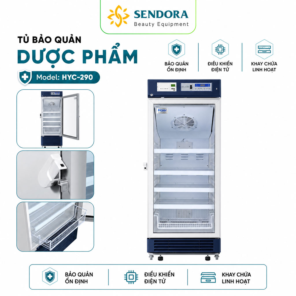 Tủ bảo quản dược phẩm, model: HYC-290 1 Tủ bảo quản dược phẩm, model: HYC-290