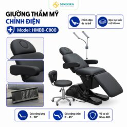 Giường Thẩm Mỹ Chỉnh Điện Hi-Mec HMBB-C800 Đen