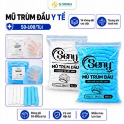 Mũ Trùm Đầu Y Tế-Nón con sâu