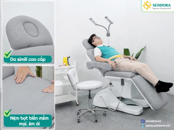 Thông số kỹ thuật Giường Thẩm Mỹ Chỉnh Điện Hi-Mec HMBB-C800