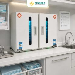 Tủ tiệt trùng nha khoa đôi 32 khay