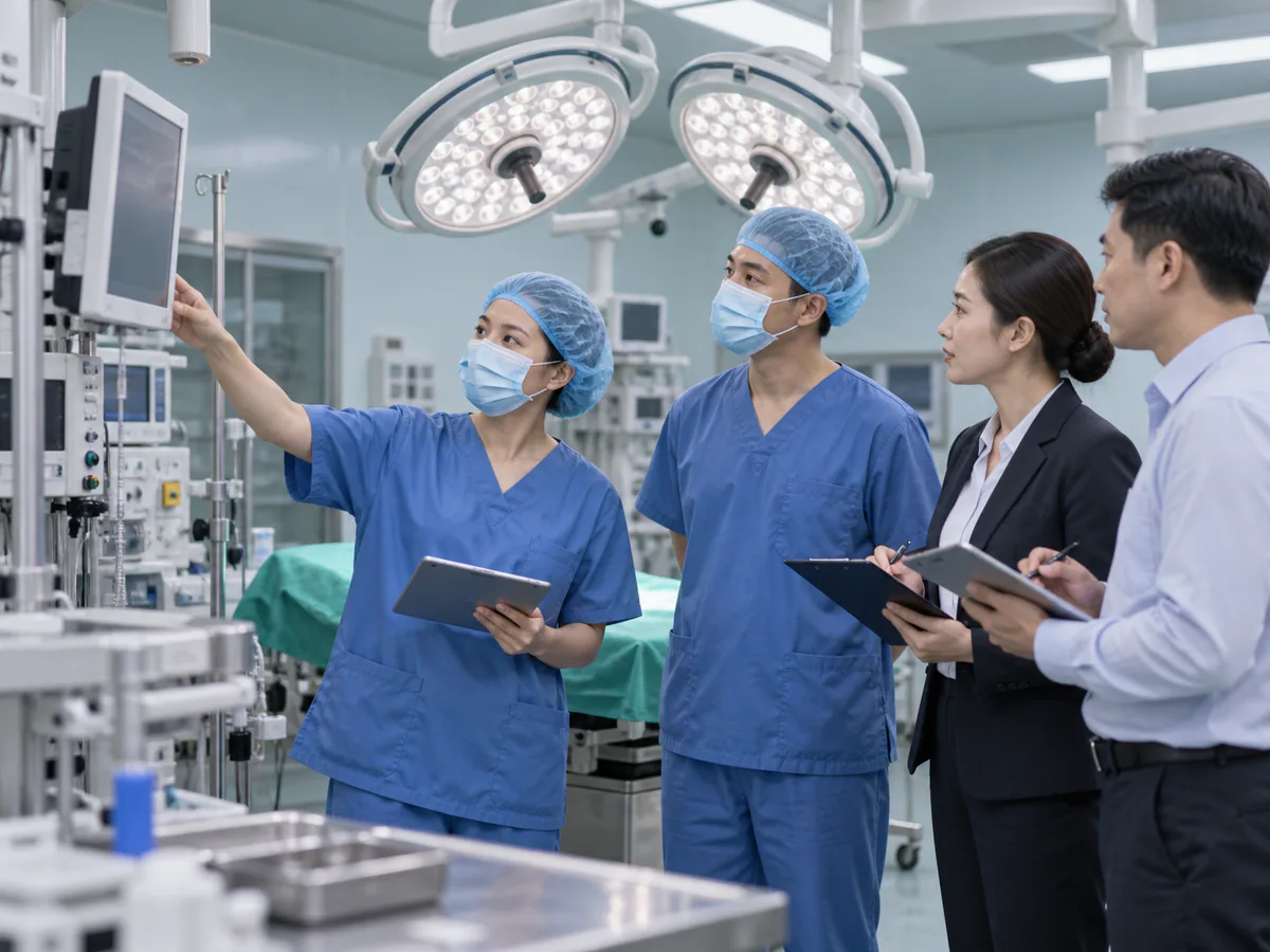Lập hồ sơ mời thầu thiết bị y tế phòng mổ: Quy trình & chuẩn hóa tiêu chí kỹ thuật 5 lập hồ sơ mời thầu thiết bị y - Khảo sát nhu cầu và xác định cấu hình thiết bị phòng mổ: Bước đầu tiên trong quy trình lập hồ sơ mời thầu thiết bị y tế phòng mổ là đánh giá chính xác nhu cầu sử dụng thực tế của khoa phẫu thuật.