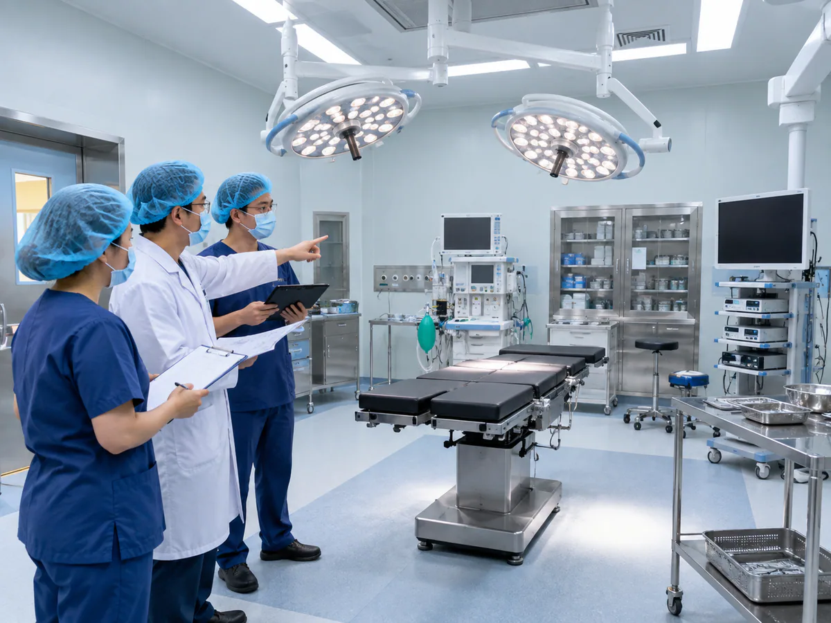 tiêu chí kỹ thuật đấu thầu thiết bị - Cấu hình hiệu năng, khả năng tương thích và phương án nghiệm thu: Một cấu hình kỹ thuật chuẩn cần làm rõ các chỉ số hiệu năng hoạt động và khả năng kết nối đồng bộ với hệ thống sẵn có của phòng mổ.