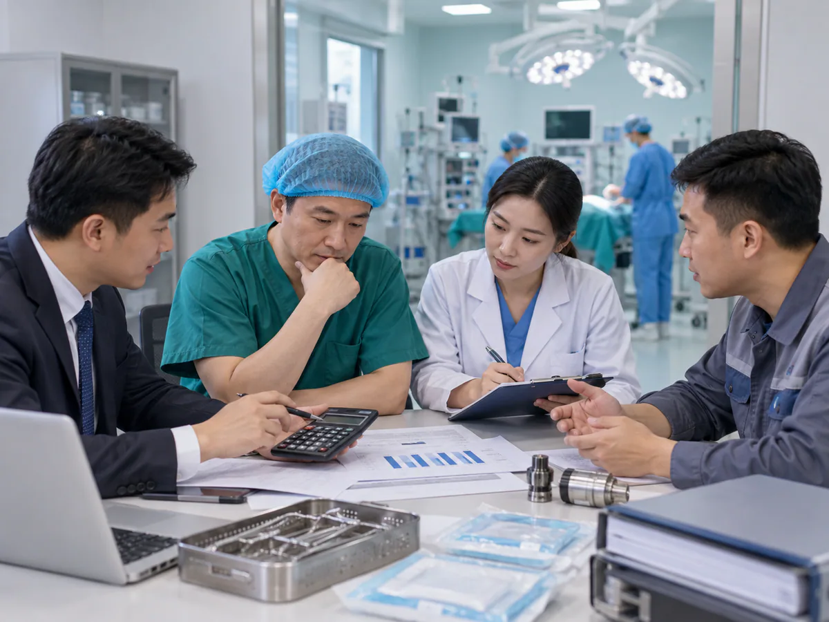 tiêu chí kỹ thuật đấu thầu thiết bị - Đánh giá tổng chi phí sở hữu (TCO) và đảm bảo vận hành liên tục: Việc mua sắm thiết bị phòng mổ không chỉ dừng lại ở giá trúng thầu ban đầu.