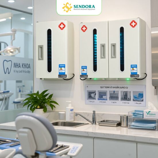 tủ tiệt trùng uv nha khoa đơn đôi